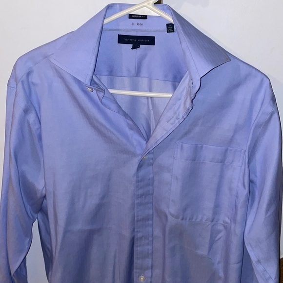 Tommy Hilfiger Button Down Regular Fit Size 15 - Picture 6 of 8